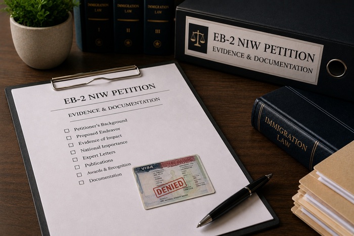 Razones Comunes de Denegación de Peticiones EB-2 NIW en 2026